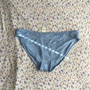 Aerie light blue bikini bottoms